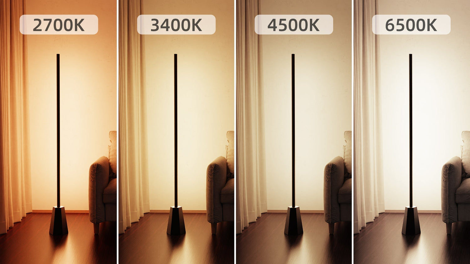 2300K vs. 3000K vs. 4000K vs. 5000K vs. 6500K: Which is Better?