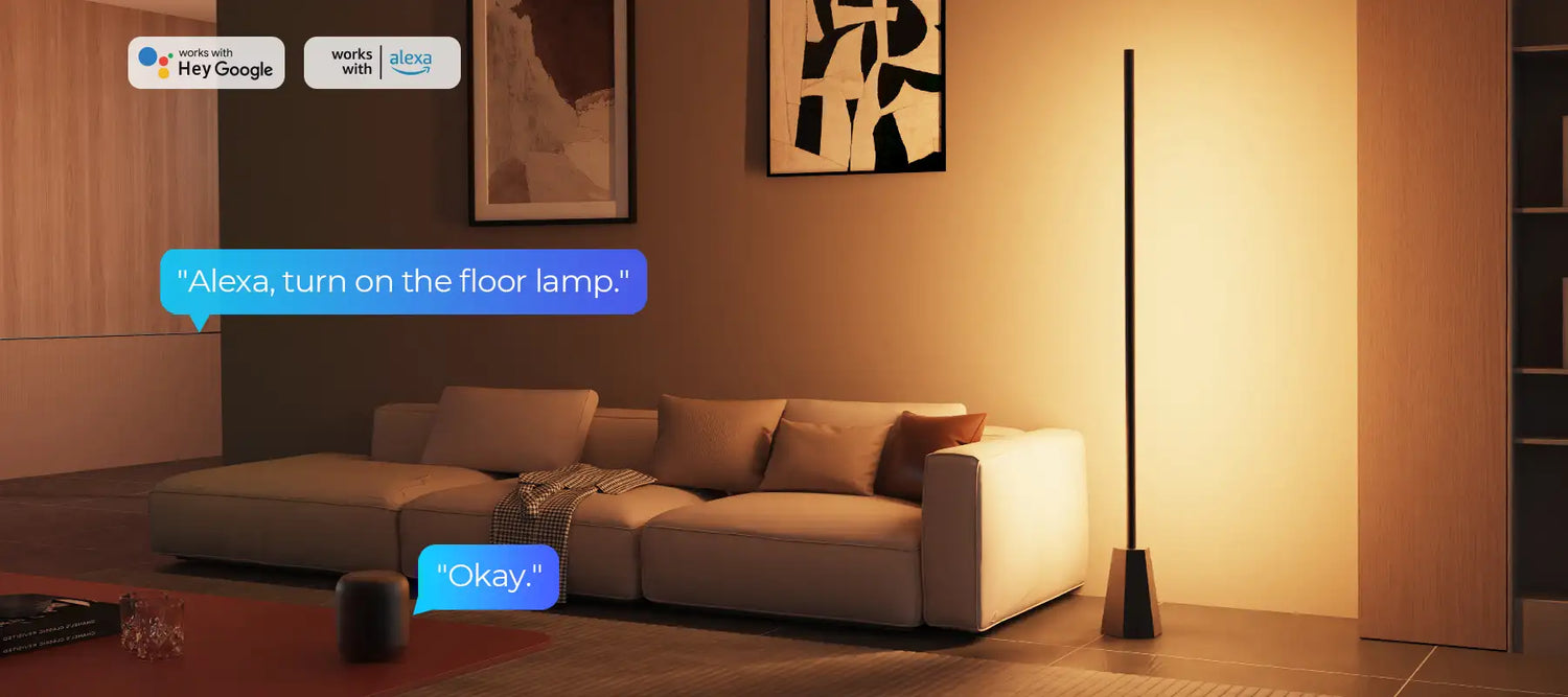 Smart Home New Favorite: A Complete Guide to Smart Floor Lamps and Voice Assistant Integration