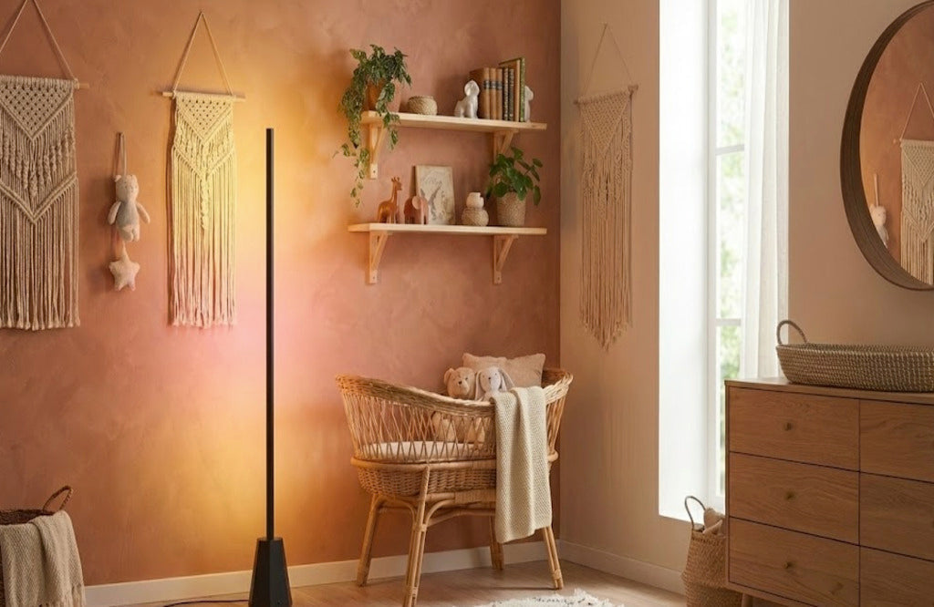 Should You Put a Floor Lamp in the Nursery? Safety First