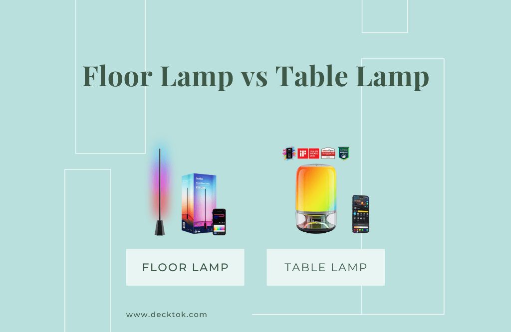 Floor vs Table Lamps