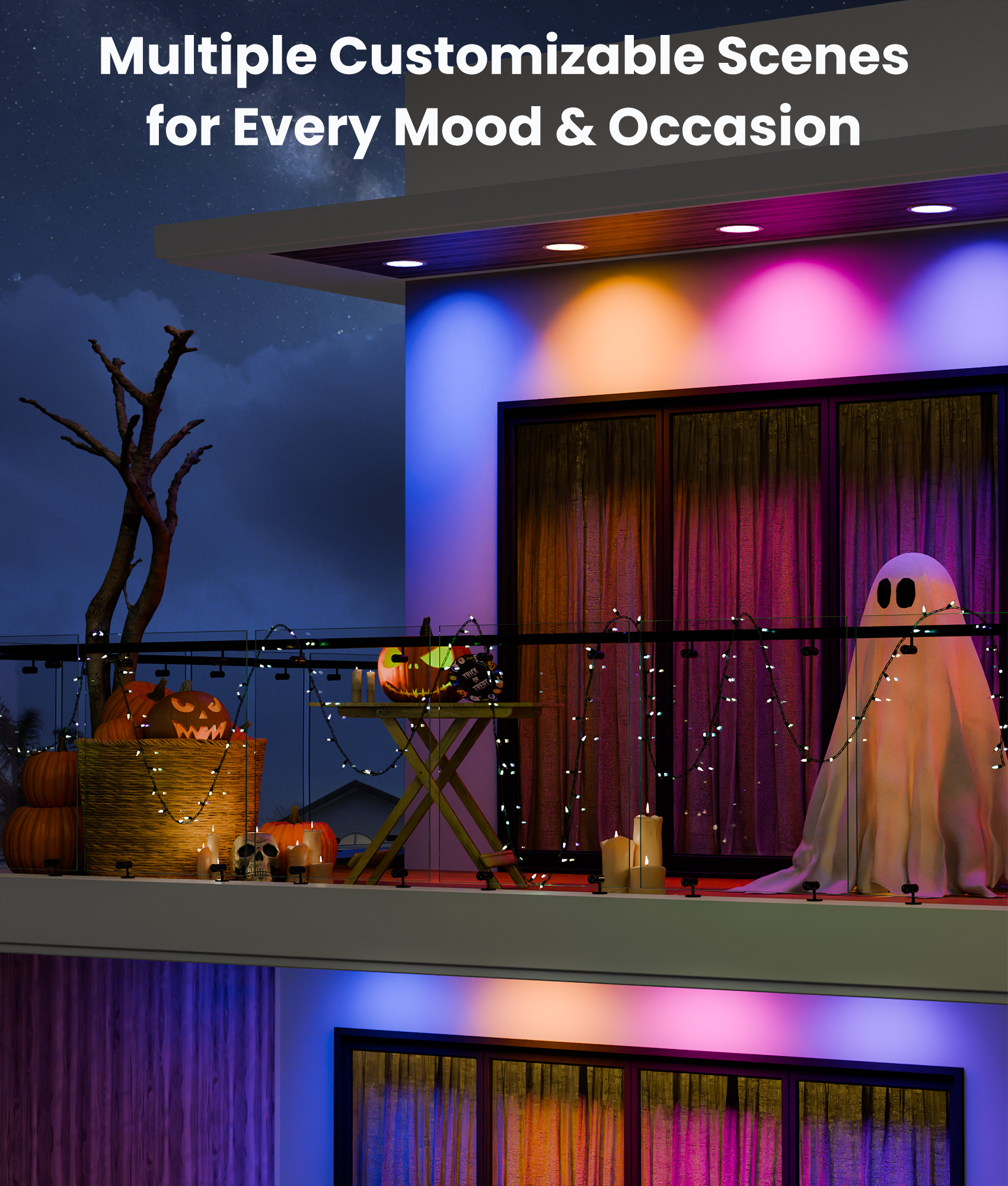 DeckTok 1200LM RGBCW Smart Recessed Light