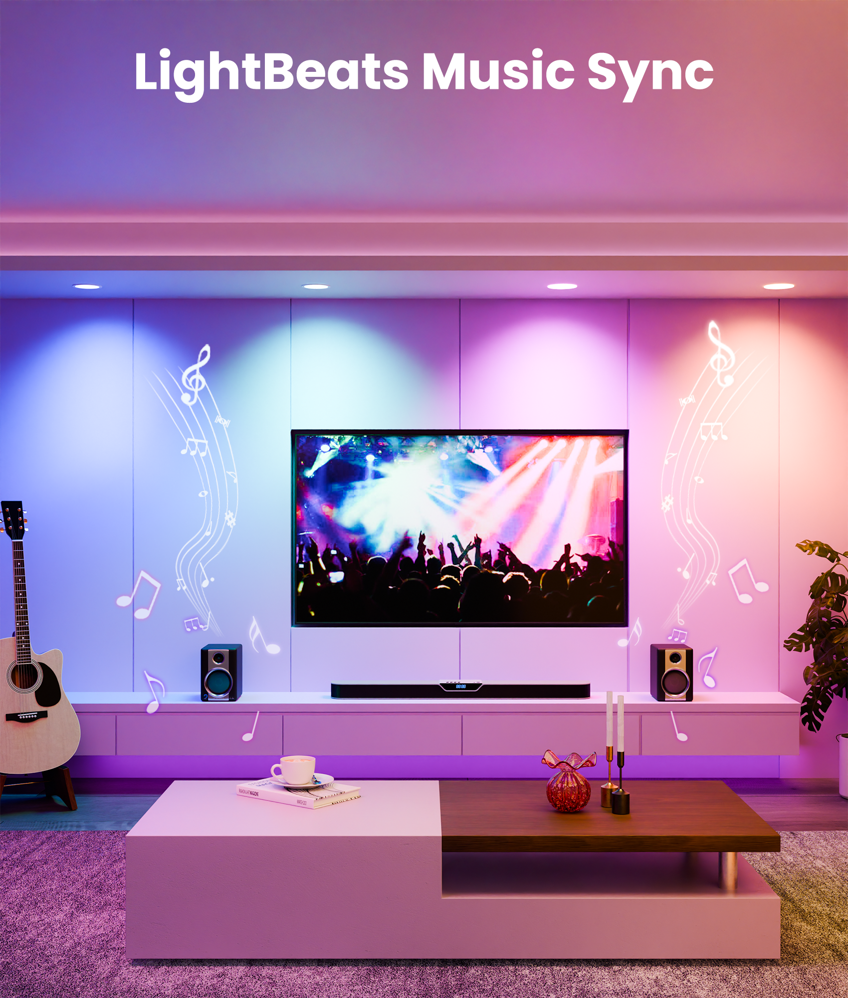 DeckTok 1200LM RGBCW Smart Recessed Light