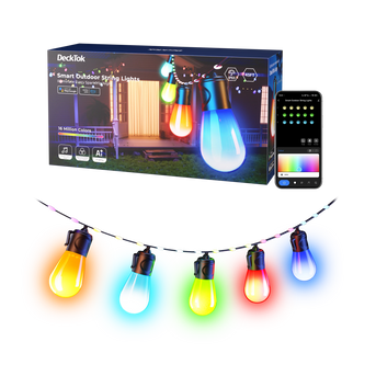 DeckTok Outdoor String Lights(45FT)