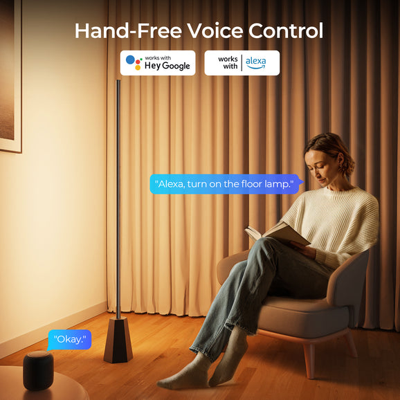 DeckTok RGBWW Smart Corner Floor Lamp