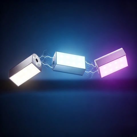DeckTok LumiBlocks V1–World’s 1st Magnetic RGBCW Blocks Lamp