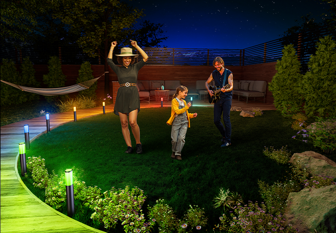 DeckTok Outdoor Pathway Lights (2-pack)