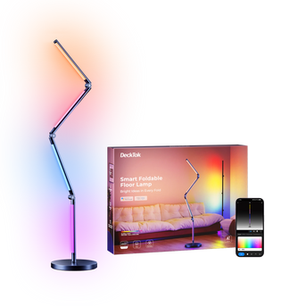 DeckTok Foldable Floor Lamp