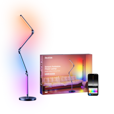 DeckTok Foldable Floor Lamp