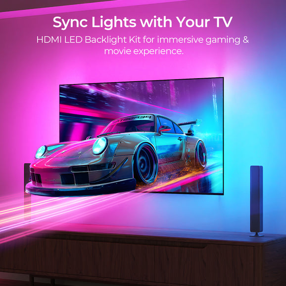 DeckTok Smart HDMI Sync TV Backlight Kit