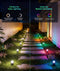 Luces de tierra para exteriores DeckTok (50 pies)
