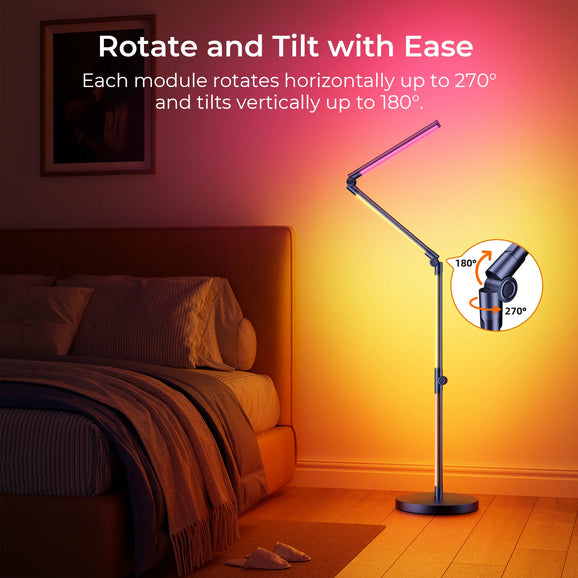 DeckTok Foldable Floor Lamp
