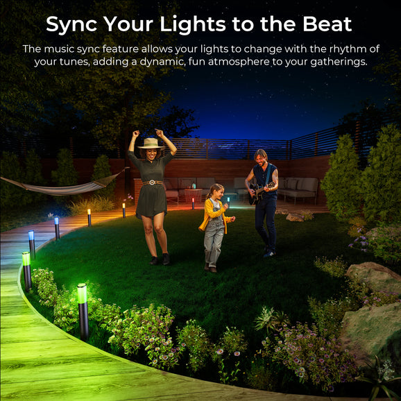 DeckTok Outdoor Pathway Lights (2-pack)