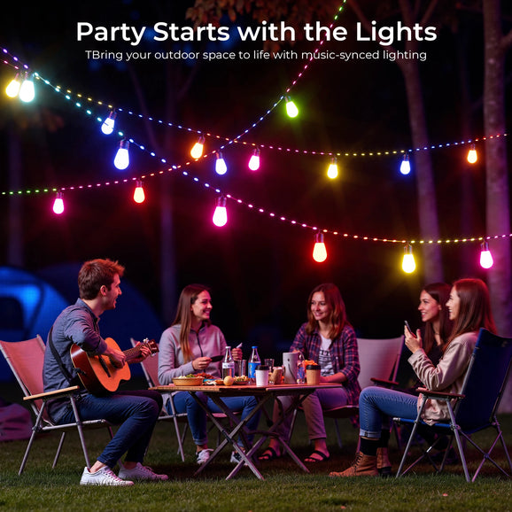 DeckTok Outdoor String Lights(45FT)