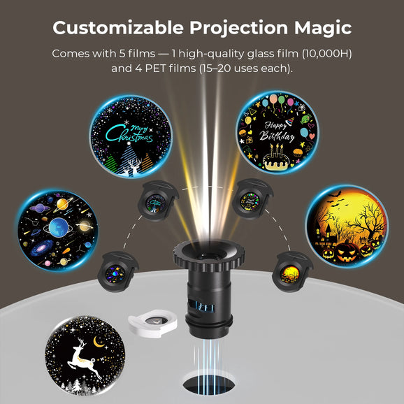 DeckTok Projection Floor Lamp