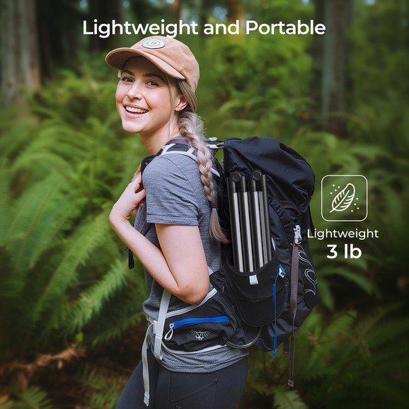 Decktok Luz Plegable para Exteriores