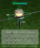DeckTok Outdoor Ground Lights（50FT）