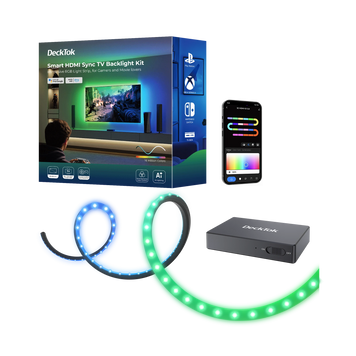 DeckTok HDMI Sync TV Backlight Kit