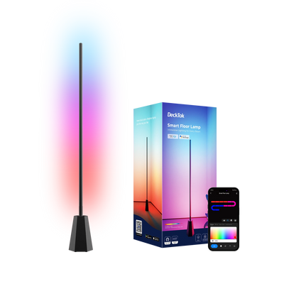 DeckTok RGBWW Corner Floor Lamp